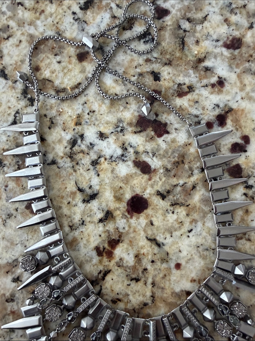Kendra Scott Seraphina Druzy Statement Necklace - Picture 3 of 6